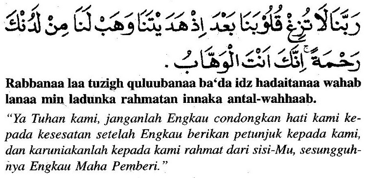 Bacaan Doa Selepas Solat Beserta Terjemahannya Azhanco