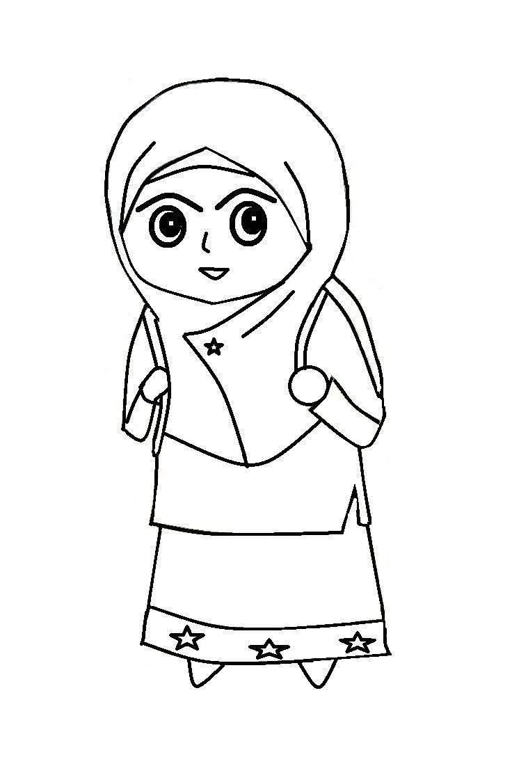 24 Gambar  Kartun  Sekolah Islam  Gambar  Kartun 