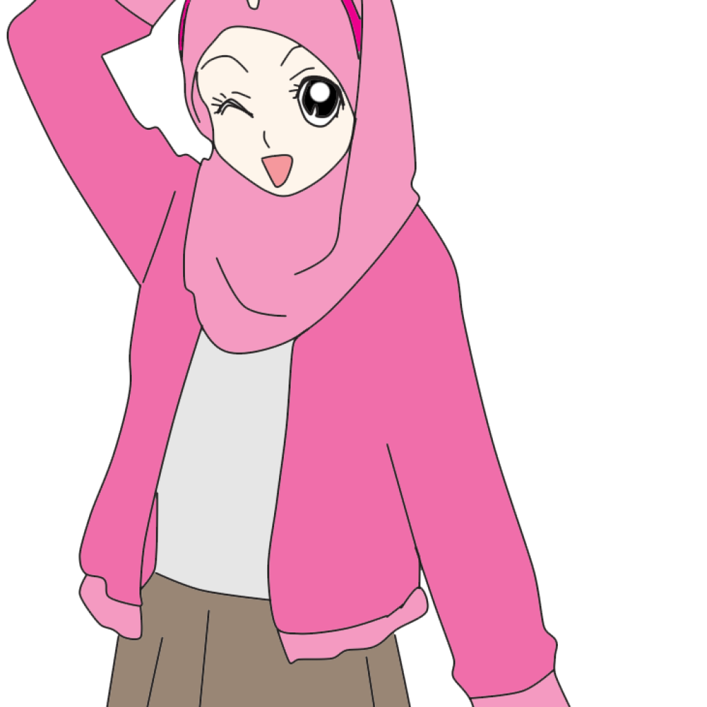 Kartun Chibi Muslimah Comel Dan Lucu