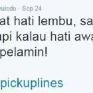 Ayat Pickup Line Mengorat