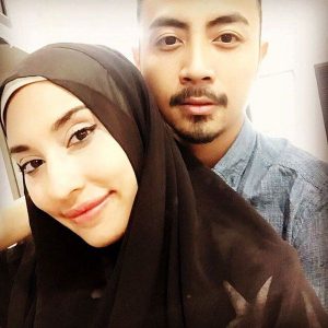 Gambar Zarina Anjoulie Bersama Suami Pengiran Ilham Syazwan