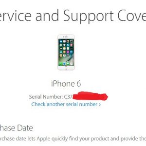 Check IPhone Serial Number Step 2