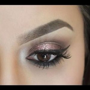 Pink Glitter Eyeshadow