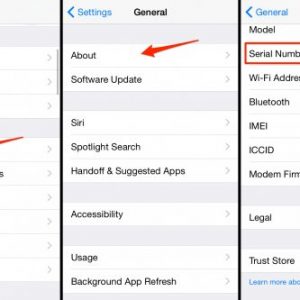 How To Check Your IPhone Serial Number On The Device