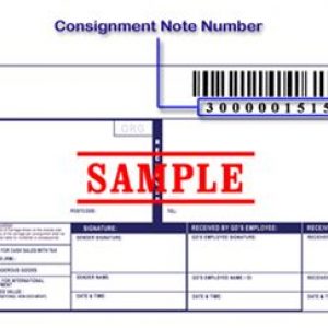 GDEX Consignment Note Numbers